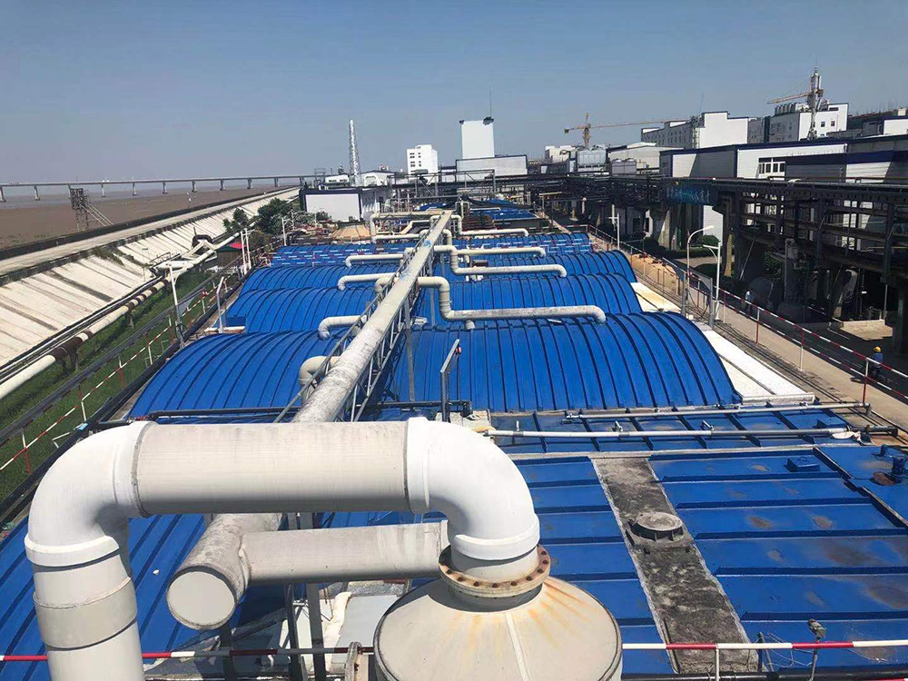 浙江乐普药业有限公司新建日处理1200吨废水处理系统